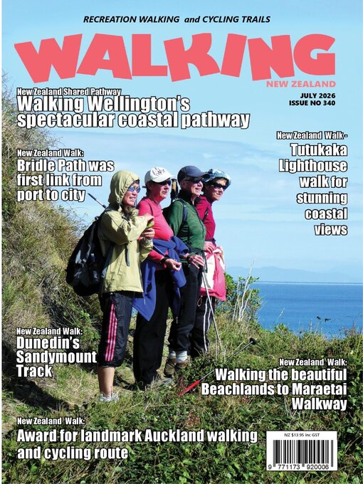 Cover image for Walking New Zealand 